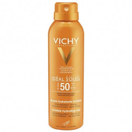 Vichy spf50 bruma hidrat.invisible spray 200 ml 169589 COSMÉTICA