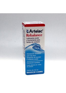 Artelac rebalance gotas oculares esteriles 10 ml 161681 Hidratación e Higiene