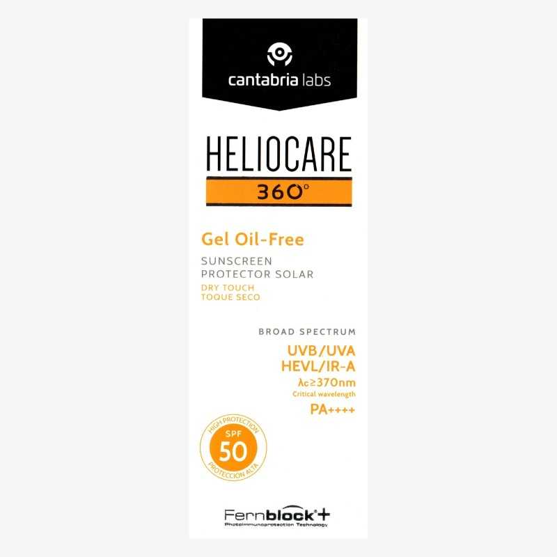 Heliocare 360º spf 50 fluido gel oil free 172413 Protector solar Heliocare 360º spf 50 fluido gel oil free 172413 Protector solar
