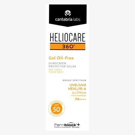 Heliocare 360º spf 50 fluido gel oil free 172413 Protector solar