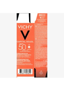 Vichy solar spf 50 acabado seco 50ml 162082 Protector solar