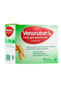 VENORUTON 1 G 30 SOBRES POLVO 906214 MEDICAMENTOS