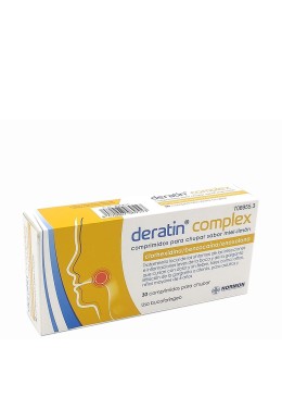 Deratin complex 30 comprimidos para chupar 706955 MEDICAMENTOS