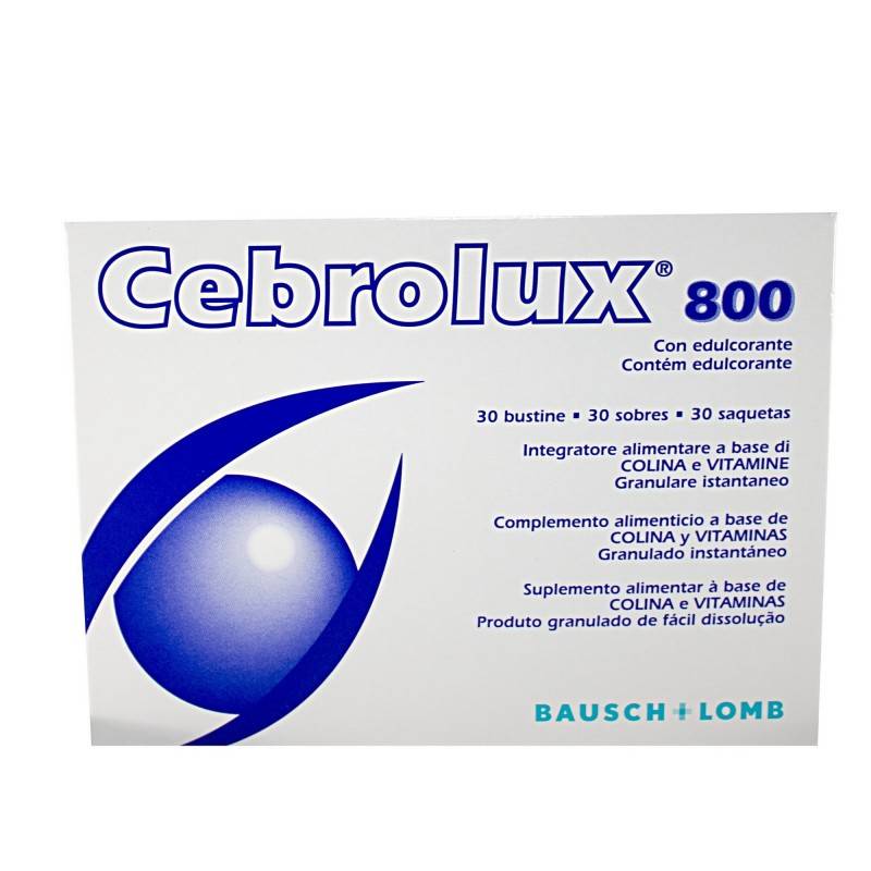 Cebrolux 800 30 sobres 166218 OFERTAS ACTUALES Cebrolux 800 30 sobres 166218 OFERTAS ACTUALES